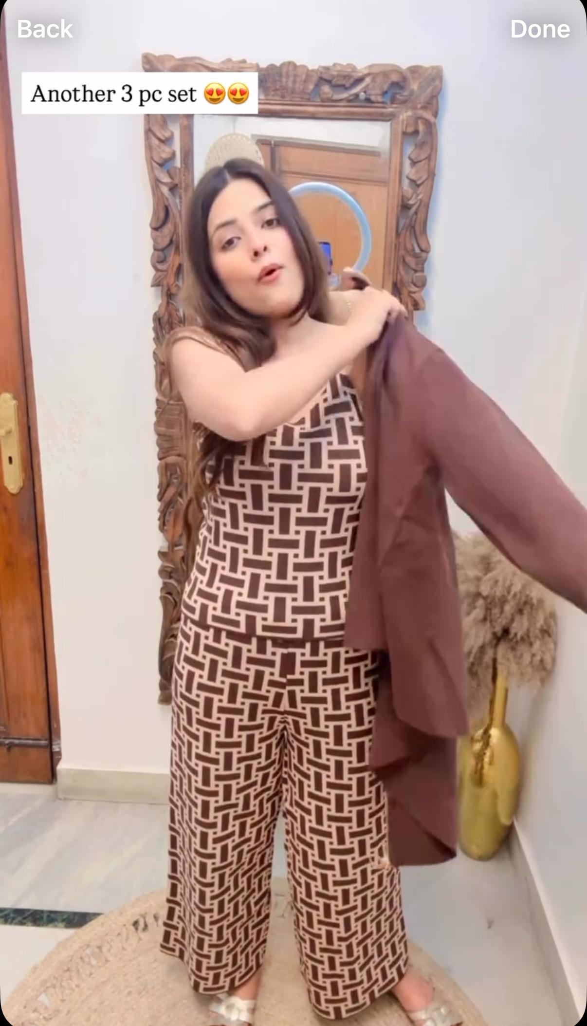 Co ord #876 With Jacket