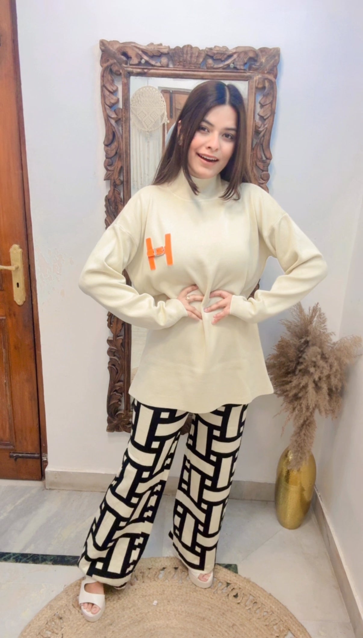 Oversized Sweatshirt Imported Co ord