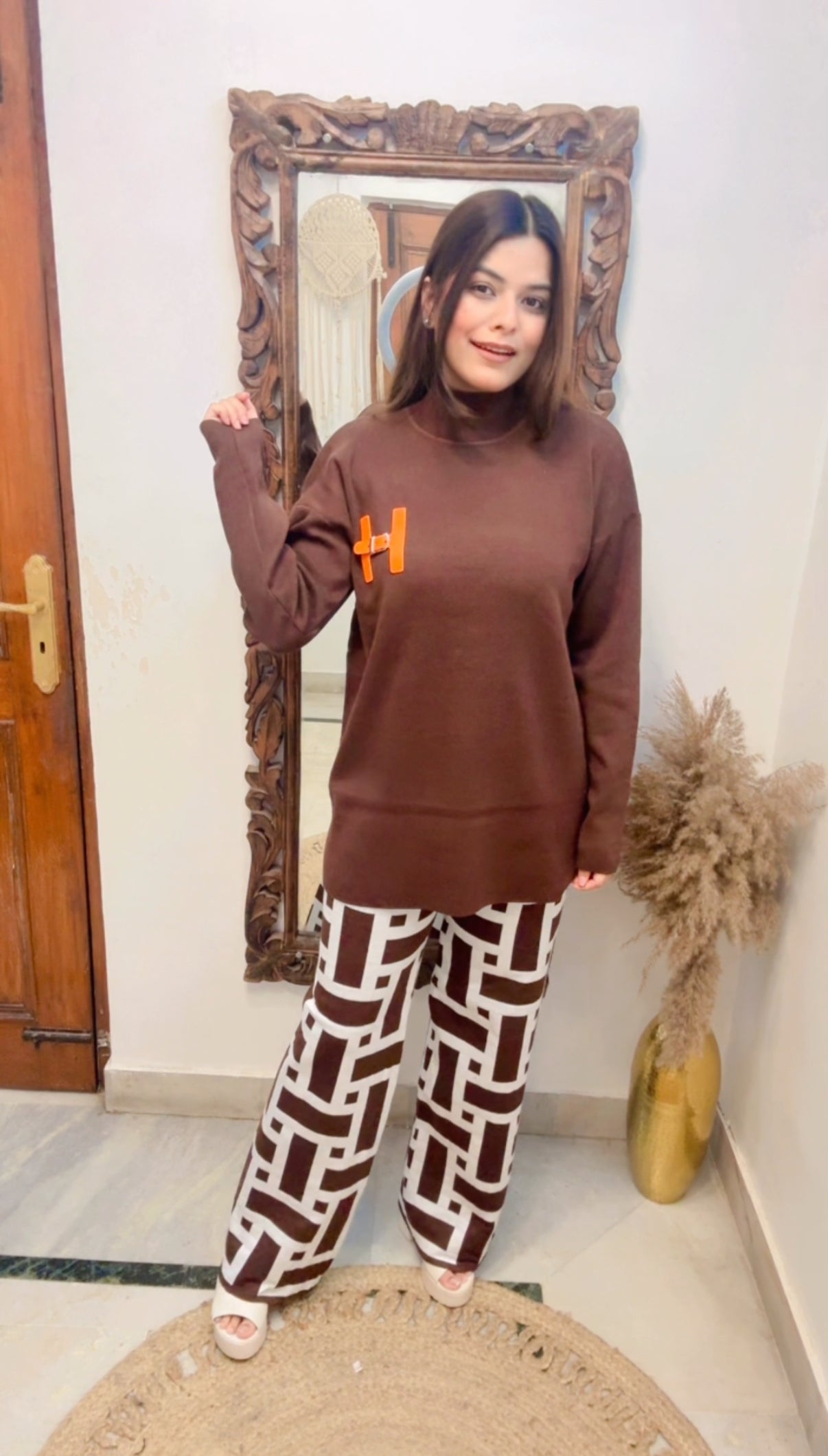 Oversized Sweatshirt Imported Co ord