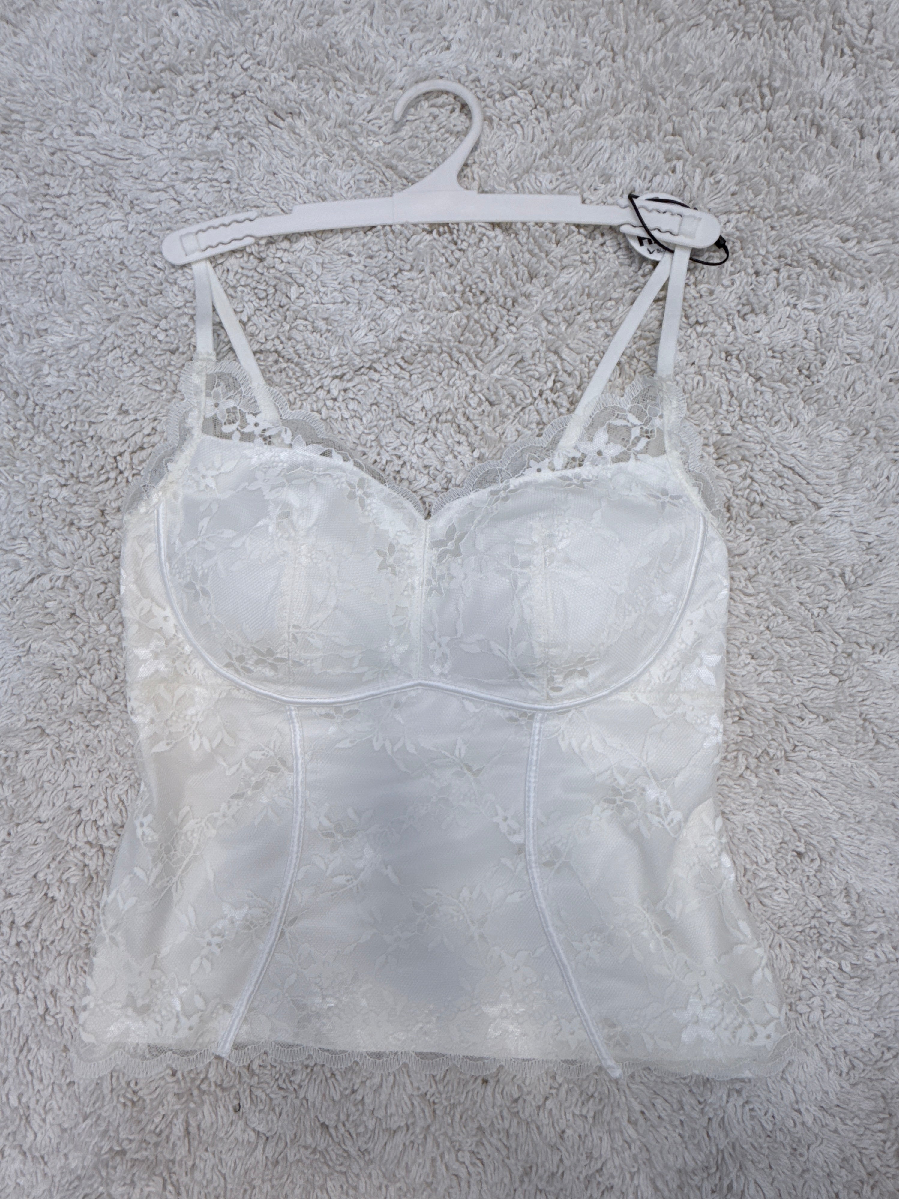 Net Bustier with light fleece lined