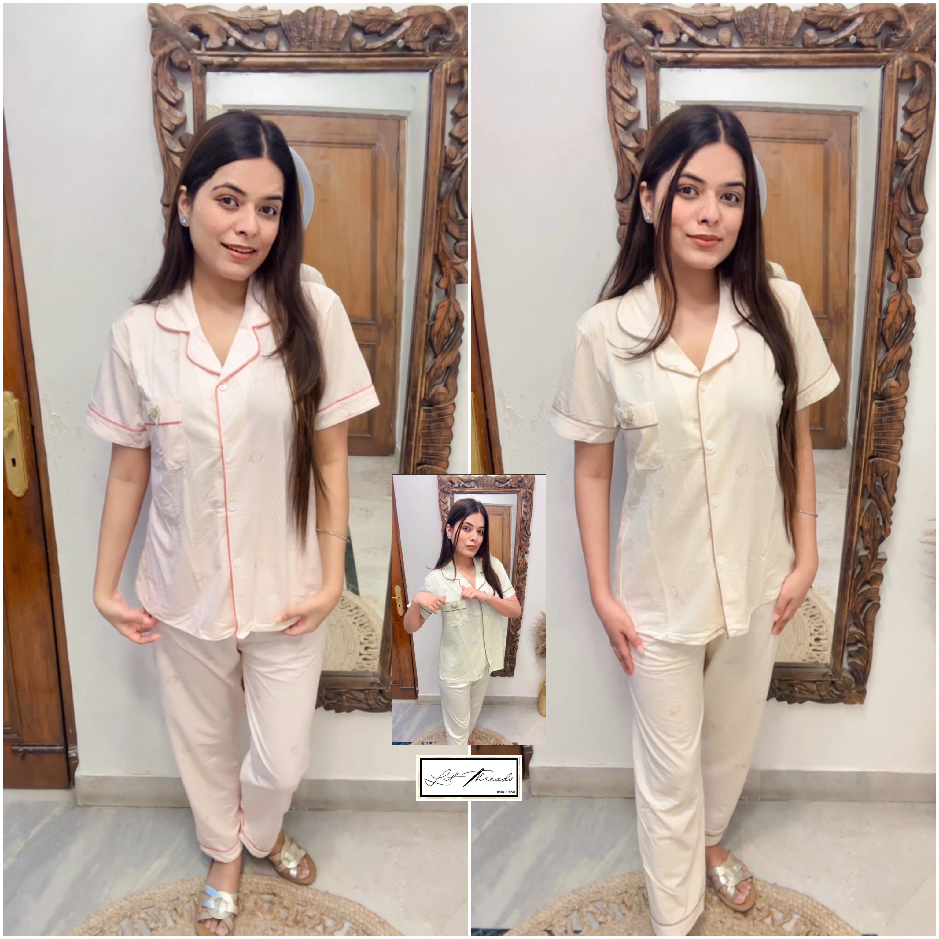 Strawberry Cheque Sleepwear