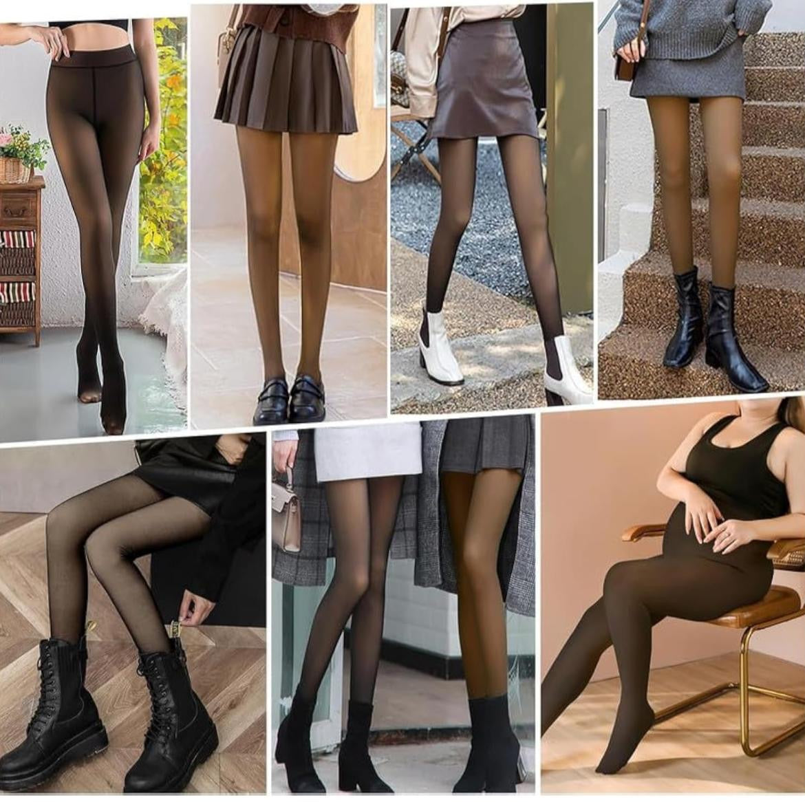 Dual Shade Fleece Leggings